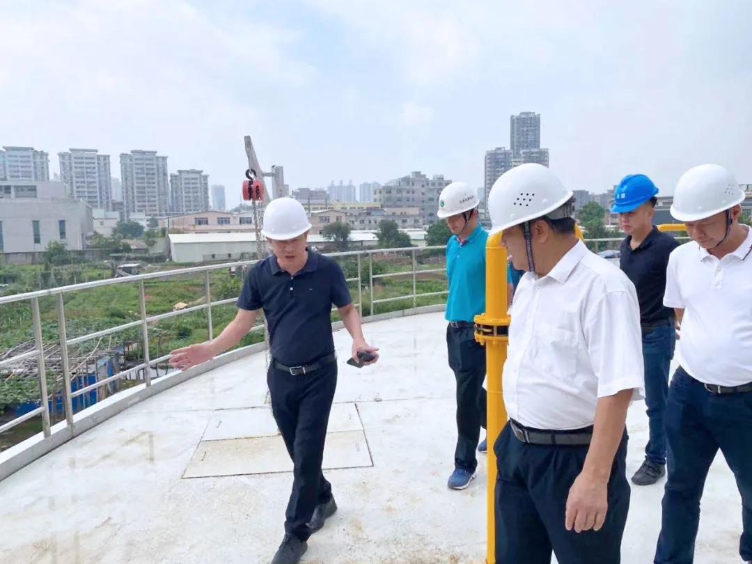 考察装配式污水厂